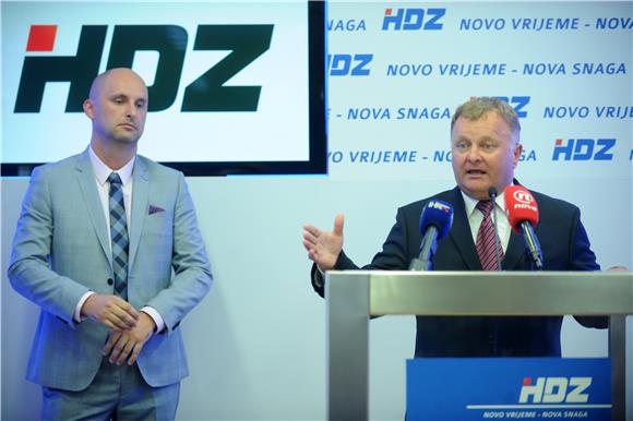 Konferencija za medije HDZ-a