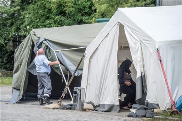 GERMANY MIGRATION REFUGEE CAMP