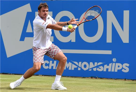 ATP Queen's Club: Osvajač Roland Garrosa Wawrinka ispao na startu