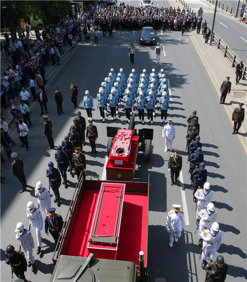 TURKEY FUNERAL SULEYMAN DEMIREL