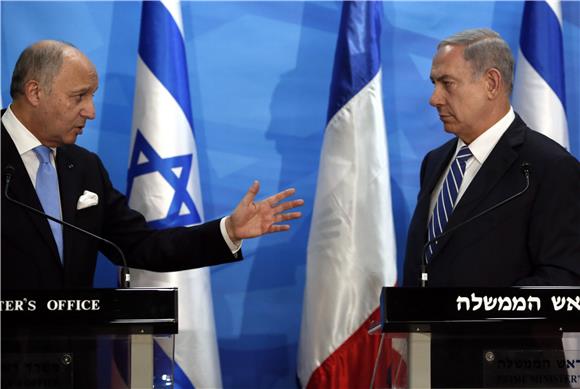 ISRAEL FRANCE FABIUS DIPLOMACY