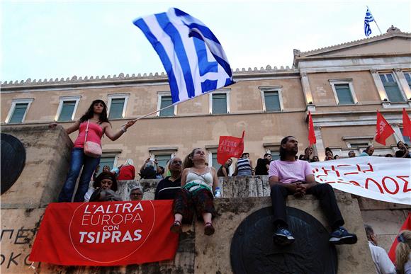 GREECE FINANCIAL CRISIS RALLY