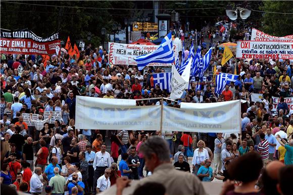 GREECE FINANCIAL CRISIS RALLY