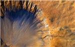 SPACE MARS IMPACT CRATER