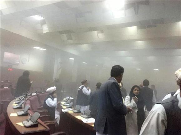 AFGHANISTAN PARLIAMENT ATTACK