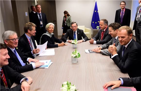 BELGIUM EU GREECE CRISIS EUROGROUP MEETING