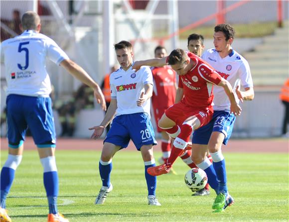 Hajduk će igrati uzvrat u Dugopolju