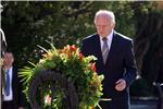 Top state officials lay wreaths at Mirogoj cemetery on Statehood Day