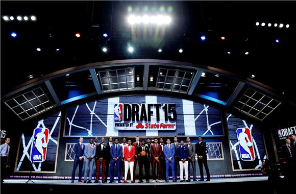 USA NEW YORK NBA DRAFT