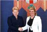 Croatian, Lithuanian presidents support energy independence