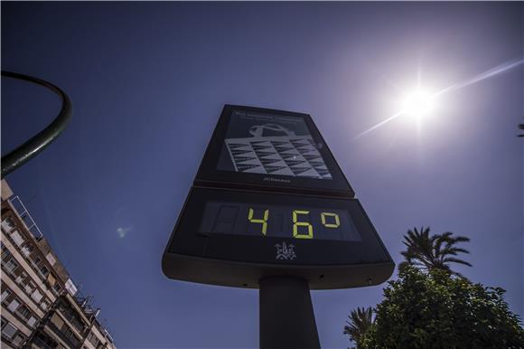 SPAIN WEATHER HIGH TEMPERATURES