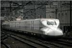 FILE JAPAN BULLET TRAIN FIRE