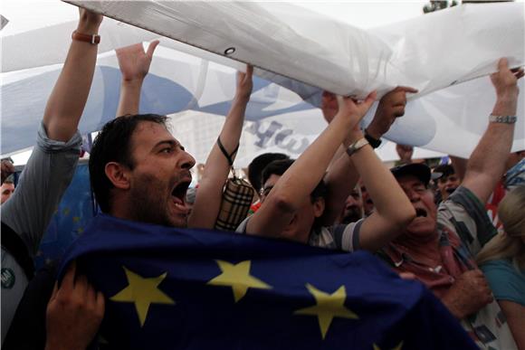 GREECE FINANCIAL CRISIS RALLY