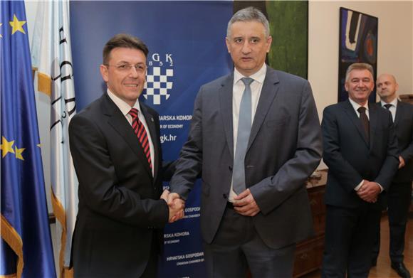 Karamarko sudjelovao na sastanku s predstavnicima Hrvatske gospodarske komore 