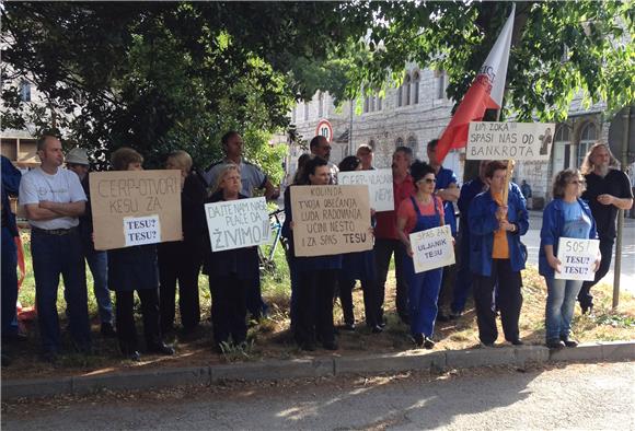 Završen štrajk u pulskom TESU-u iako zahtjevi nisu ispunjeni