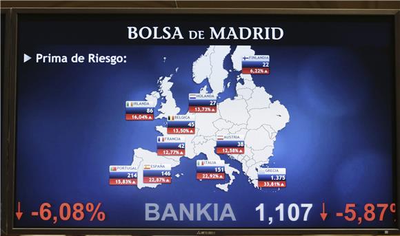 SVJETSKA TRŽIŠTA: Europske burze na putu velikog tjednog gubitka