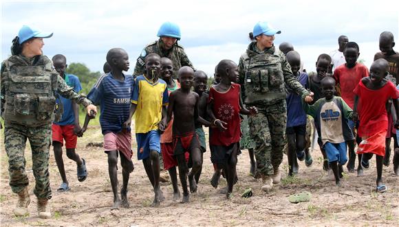 SOUTH SUDAN SOUTH KOREA UN PEACE KEEPING