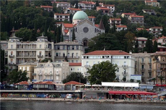 Opatija: u šest mjeseci 14 posto više turista i 11 posto više noćenja