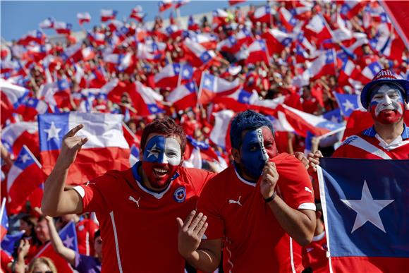 CHILE SOCCER COPA AMERICA 2015