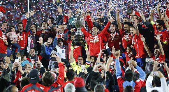 CHILE SOCCER COPA AMERICA 2015