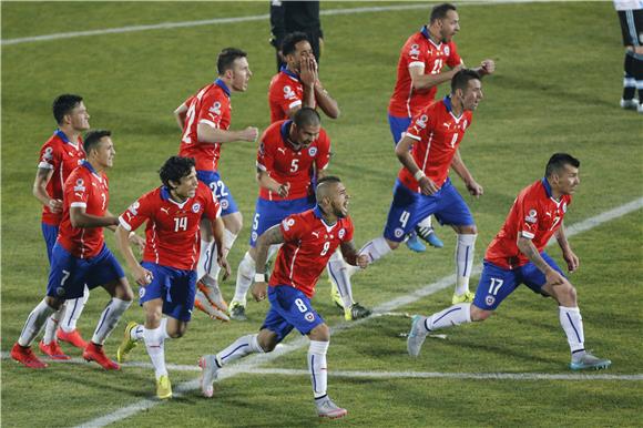 CHILE SOCCER COPA AMERICA 2015