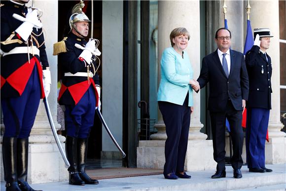 FRANCE GREEK CRISIS MEETING