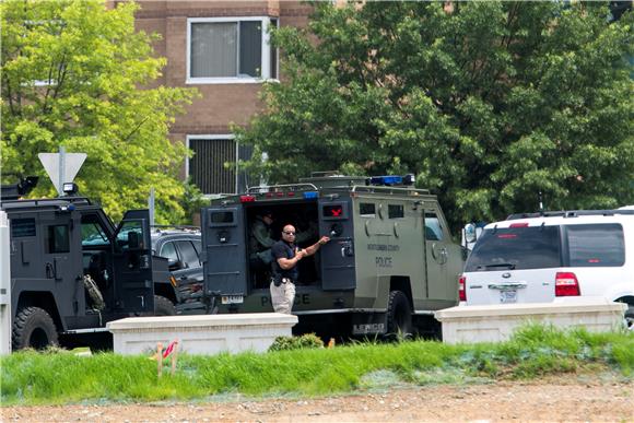 USA WALTER REED GUNSHOT