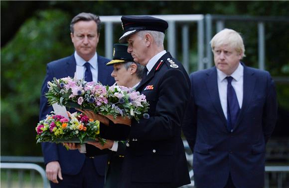 BRITAIN LONDON BOMBINGS MEMORIAL