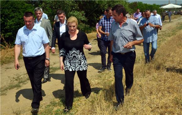 Grabar-Kitarović očekuje bolje korištenje EU fondova i za ruralni razvoj