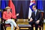 Merkel započela dvodnevni posjet Srbiji