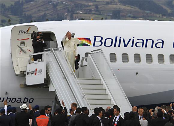 ECUADOR POPE