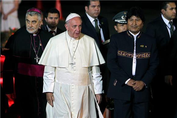 BOLIVIA POPE FRANCIS VISIT