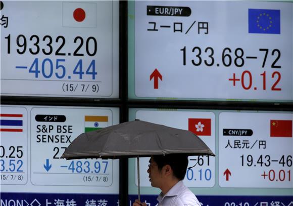 JAPAN STOCK GREECE CRISIS