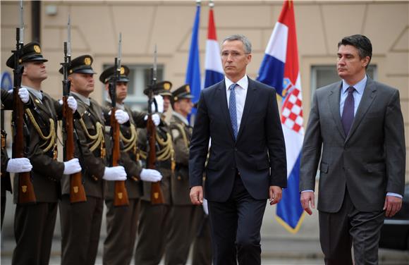 Stoltenberg: NATO jako cijeni doprinos Hrvatske Savezu