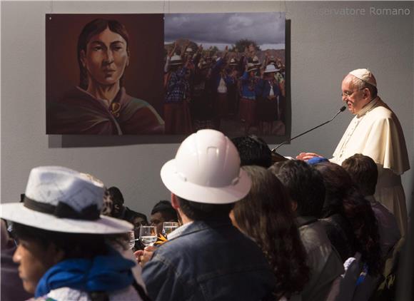 BOLIVIA POPE FRANCIS VISIT