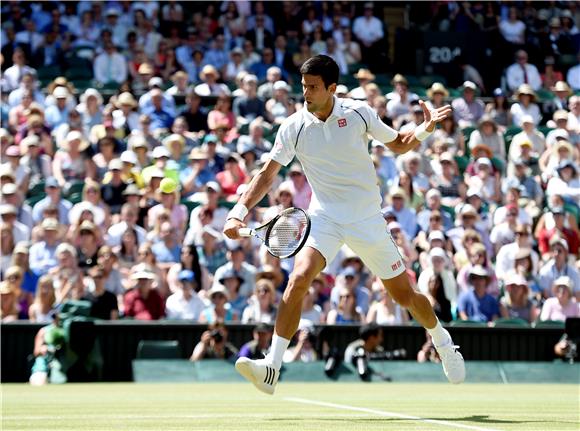 Wimbledon: Đoković prvi finalist