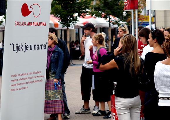 Zaklada Ana Rukavina: iz hrvatskog Registra dosad izvršena 51 transplantacija