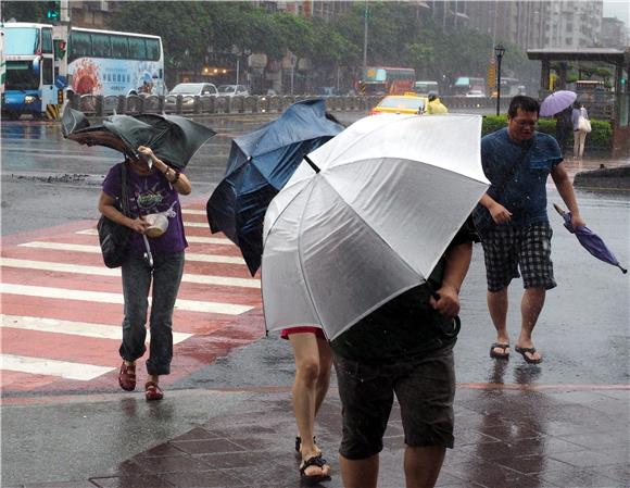 TAIWAN WEATHER TYPHOON CHAN--HOM