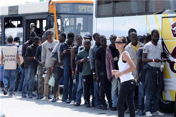 ITALY MIGRANTS