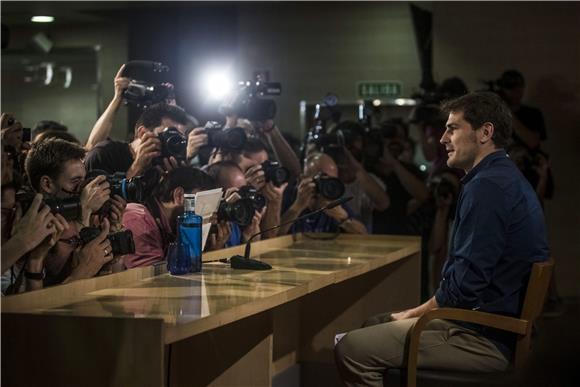 SPAIN SOCCER CASILLAS