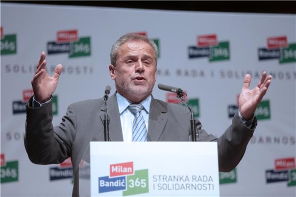 Bandić: bez Stranke rada i solidarnosti nitko neće moći osigurati većinu