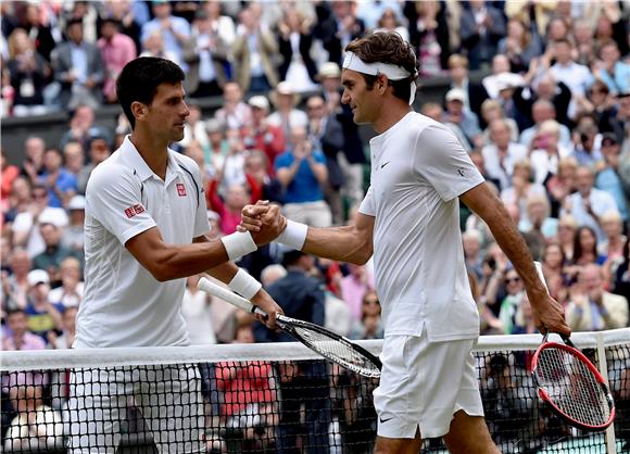 Federer i dalje na vrhu, Đoković osmi