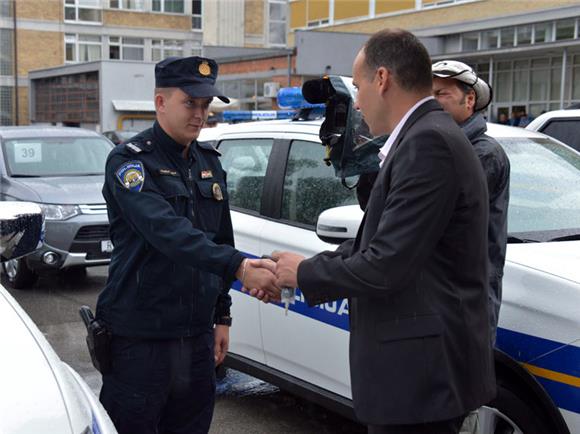 Graničnim policajcima isporučen posljednji kontigent vozila za Schengen 