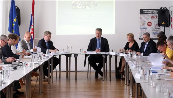 Croatia's Economic and Social Council meets to discuss TTIP