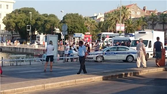 Split: Na Domagojevoj obali traje potraga za irskim državljaninom