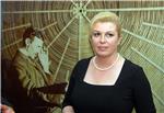 Predsjednica Grabar-Kitarović obišla Memorijalni centar 'Nikola Tesla' u Smiljanu