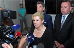 Predsjednica Grabar-Kitarović obišla Memorijalni centar 'Nikola Tesla' u Smiljanu