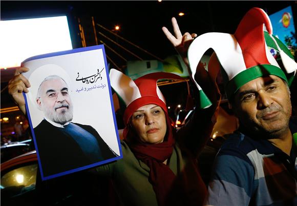 IRAN NUCLEAR TALKS SANCTION CELEBRATION