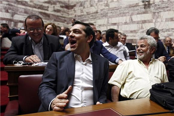 GREECE PARLIAMENT ECONOMY CRISIS SYRIZA