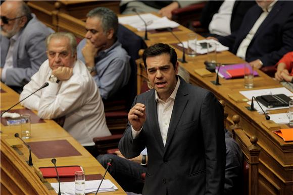 GREECE ECONOMY CRISIS PARLIAMENT